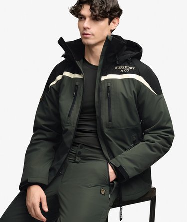 Hooded Ski Shell Jacket Image 1
