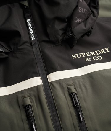 Hooded Ski Shell Jacket Image 4