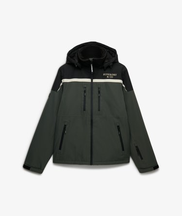 Hooded Ski Shell Jacket Image 5