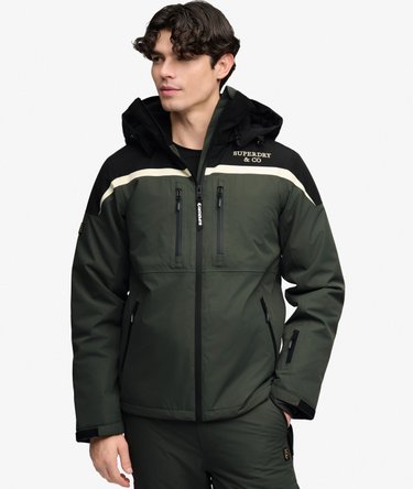 Hooded Ski Shell Jacket Image 2