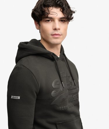 Vintage Logo Tonal Kapuzenpullover lockere Passform Image 4