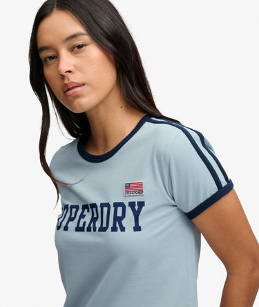 T-shirt &agrave; Rayures Athletic Essentials Image 4
