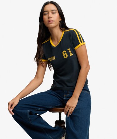 Athletic Essentials Stripe T-Shirt Image 1