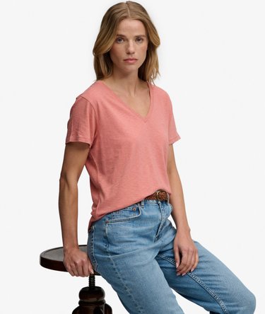 Studios Slub Embroidered T-Shirt Image 1