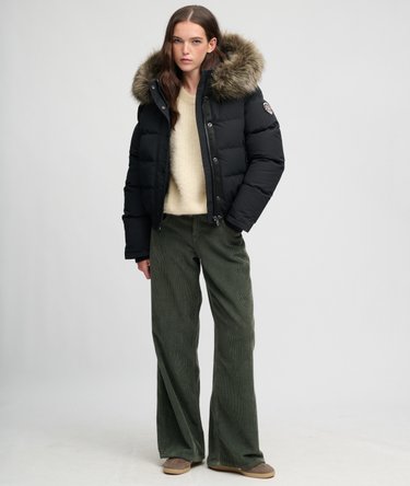 Veste Bomber Everest &agrave; Capuche Coupe Ajust&eacute;e Image 4