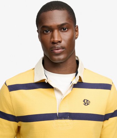 Polo Athletic Stripe Rugby coupe d&eacute;contract&eacute;e Image 4