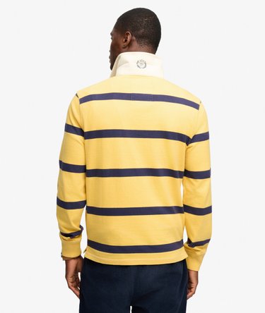 Polo Athletic Stripe Rugby coupe d&eacute;contract&eacute;e Image 5