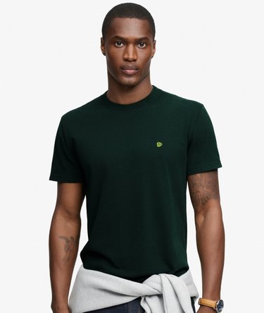 SD&Co Logo Geborduurd T-shirt Slanke Pasvorm Image 1