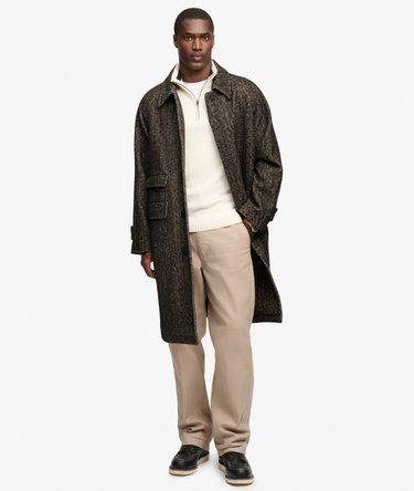 Merchant Raglan Long Coat Image 3