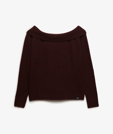 Pull Bardot Maille Coupe Ajust&eacute;e Image 7