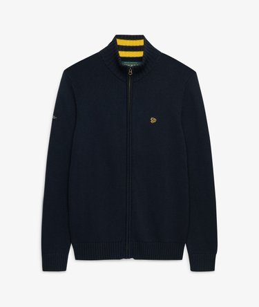 Maglione in Maglia di Cotone con Zip Image 8