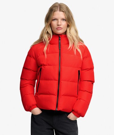Giacca Puffer Sportiva con Cappuccio Image 5