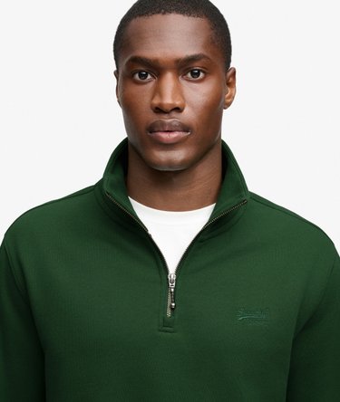 Sweatshirt Essential Logo Demi-Zip Image 4