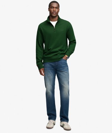 Sweatshirt Essential Logo Demi-Zip Image 3