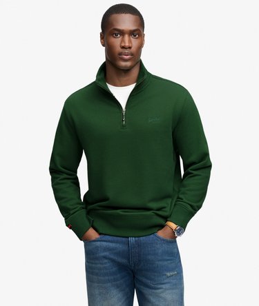 Sweatshirt Essential Logo Demi-Zip Image 1