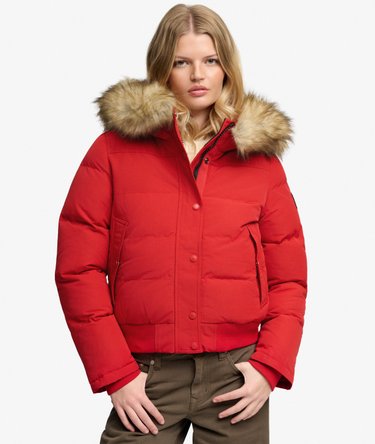 Everest H&aelig;ttetr&oslash;je Bomber Jakke Slim Pasform Image 6