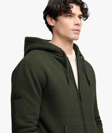 Sweat &agrave; capuche zipp&eacute; doubl&eacute; Borg Image 2