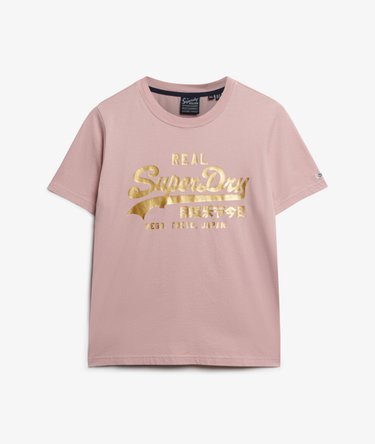 T-shirt Vintage Logo Metallico Image 6