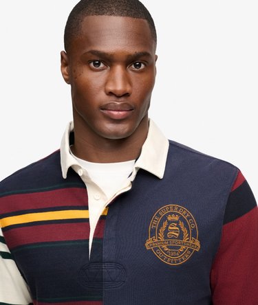 Mix Match Rugby Top Relaxed Pasvorm Image 5