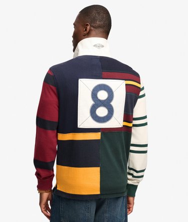 Mix Match Rugby Top Relaxed Pasvorm Image 2