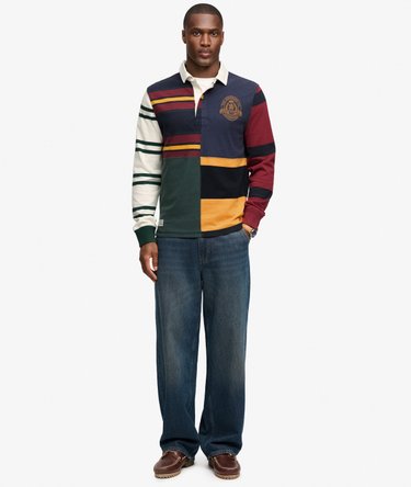 Mix Match Rugby Top Relaxed Pasvorm Image 4
