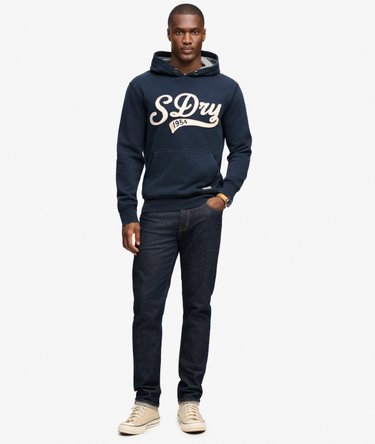 Sweat &agrave; capuche Heritage Applique Coupe D&eacute;contract&eacute;e Image 3