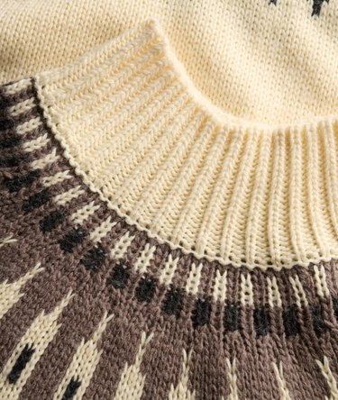 Fairisle High Neck Jumper Image 6