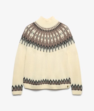 Fairisle High Neck Jumper Image 7
