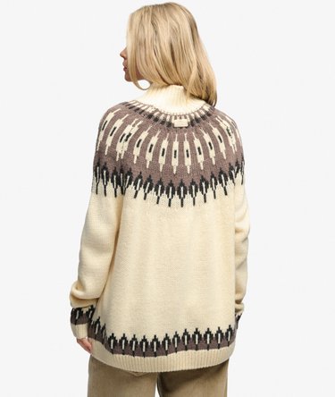 Fairisle High Neck Jumper Image 5