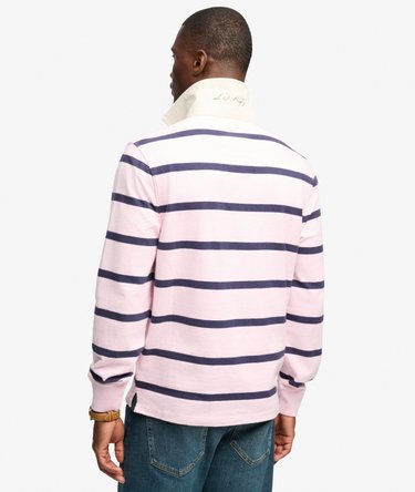 Polo Rugby Athletic Stripe coupe d&eacute;contract&eacute;e Image 5