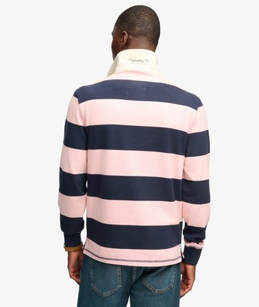 Polo Rugby Athletic Stripe coupe d&eacute;contract&eacute;e Image 5