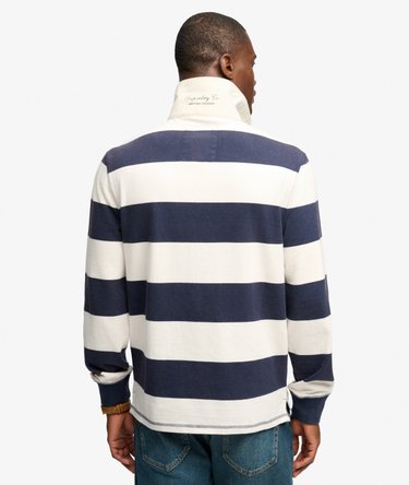 Polo Rugby Athletic Stripe coupe d&eacute;contract&eacute;e Image 5