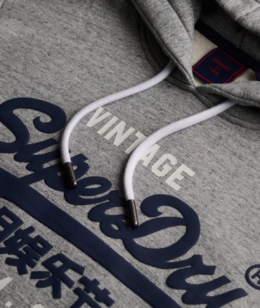 Organic Cotton Vintage Logo Hoodie Image 6