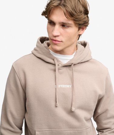 Sweat &agrave; capuche ample &agrave; motif et micro logo Image 4