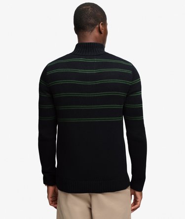 Pull Ray&eacute; Demi-Zip Coupe Ajust&eacute;e Image 6