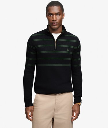 Pull Ray&eacute; Demi-Zip Coupe Ajust&eacute;e Image 3
