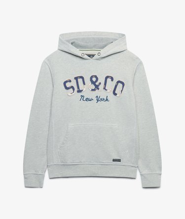 Heritage Applique Hoodie Relaxed Pasvorm Image 6