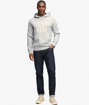 Heritage Applique Hoodie Relaxed Pasvorm Image 3
