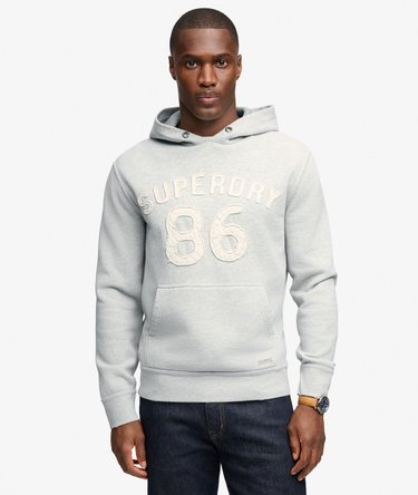 Heritage Applique Hoodie Relaxed Pasvorm Image 1