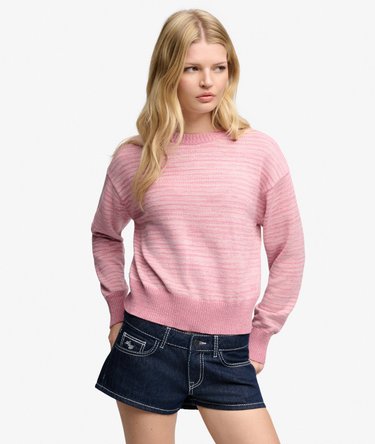 Komodo Inspiral Sweter z okrągłym dekoltem luźny kr&oacute;j Image 1