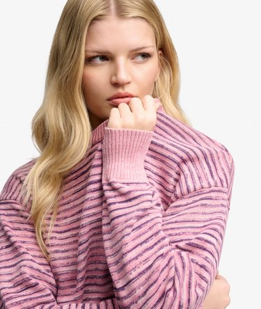 Komodo Inspiral Sweter z okrągłym dekoltem luźny kr&oacute;j Image 1