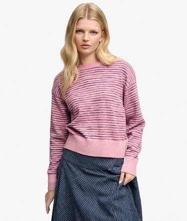 Komodo Inspiral Sweter z okrągłym dekoltem luźny kr&oacute;j Image 4