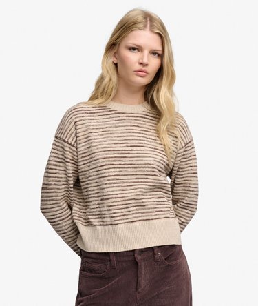 Komodo Inspiral Sweter z okrągłym dekoltem luźny kr&oacute;j Image 2