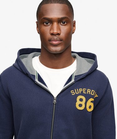Heritage Applique Kapuzenjacke mit lockerer Passform Image 4