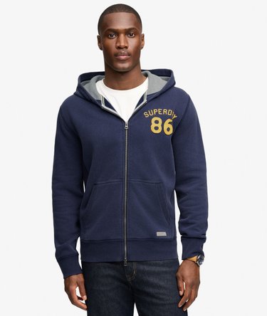 Heritage Applique Kapuzenjacke mit lockerer Passform Image 3