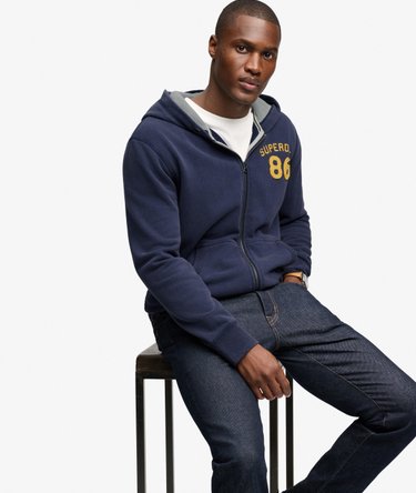 Heritage Applique Kapuzenjacke mit lockerer Passform Image 2