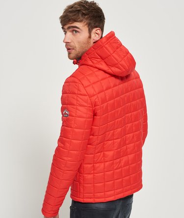 Box Quilt Fuji Hooded Jacket Image 4