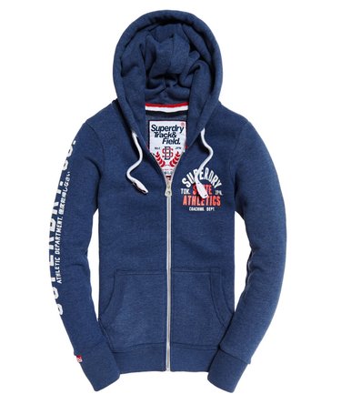 Track & Field Zip Hoodie Image 2