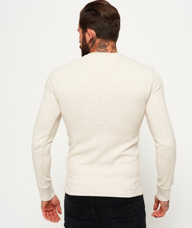 Heritage Pique Long Sleeve Grandad Top Image 5