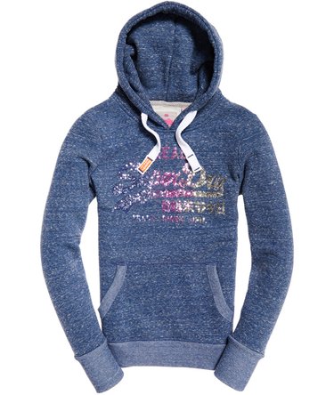 Vintage Logo Sequin Hoodie Image 2
